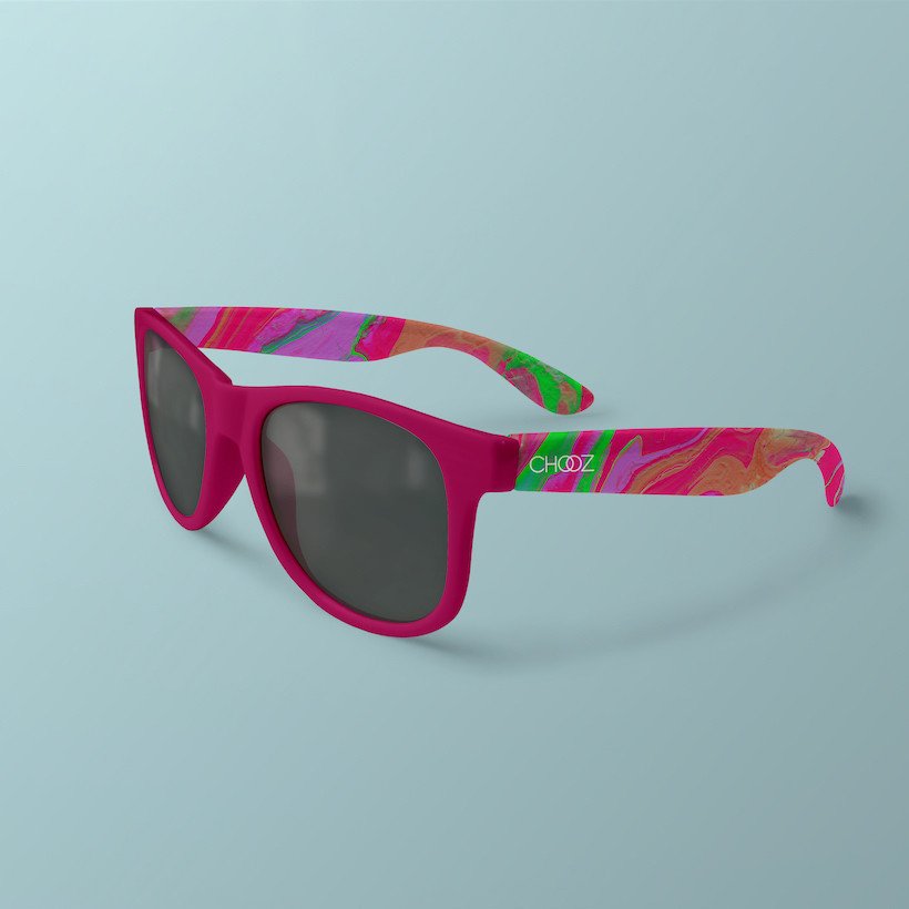 Lunettes de soleil modèle Painter pink