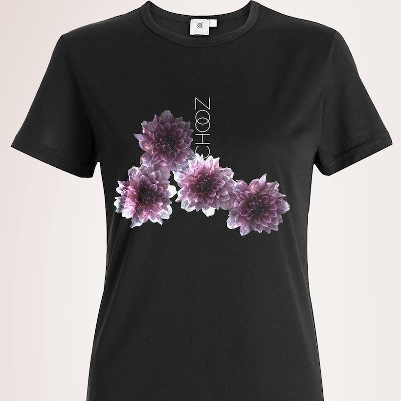 T-shirt modèle Dahlia