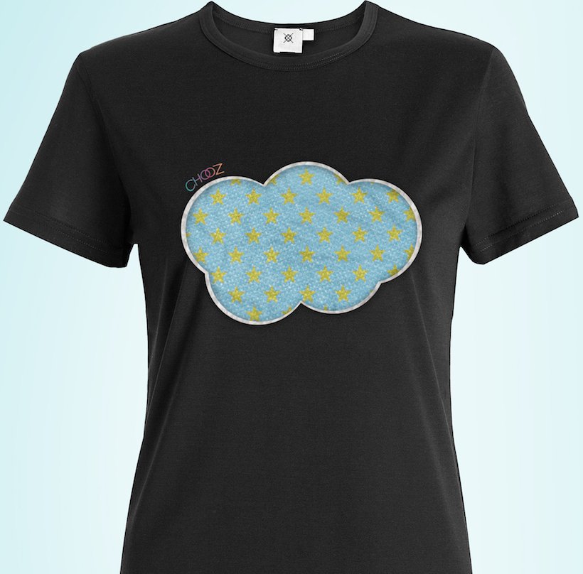 T-shirt modèle Baby-sky