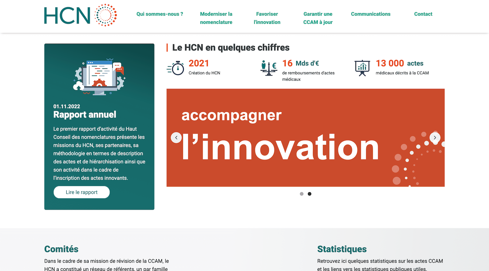 Image du site Haut Conseil de Nomenclatures